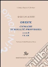 Oreste. Cronache di moralità provvisoria a cura di Pelide libro