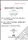 I manoscritti palatini I manoscritti palatini