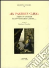 In partibus clius. Scritti in onore di Giovanni Pugliese Carratelli In partibus clius. Scritti in onore di Giovanni Pugliese Carratelli