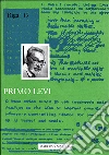 Primo Levi Primo Levi