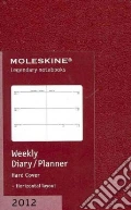 Moleskine Agenda 2012 Giornaliera EXTRASMALL Settimanale Orizzontale - Copertina Mattone Moleskine Agenda 2012 Giornaliera EXTRASMALL Settimanale Orizzontale - Copertina Mattone